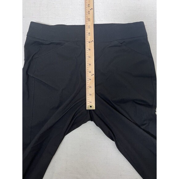 Chicos Travelers Black Pull‎ On Straight Leg Travel  Pants Women Size Medium (1) - Picture 6 of 10